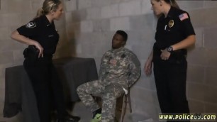 White Girl Gets Fucked Doggy Style Fake Soldier Gets Used As A Fuck Toy