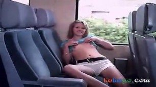 Hot Amateur Girl Masturbate In Public On A Train!