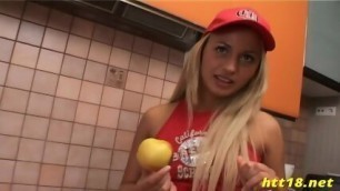 Amazing Blonde Floosy Alina Is Showing Her Big Hard Nipples - Layla Meston