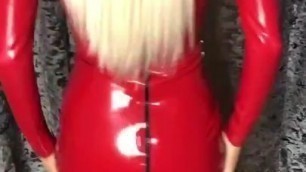 Bend me over and spank my latex ass!! How hot is this dress