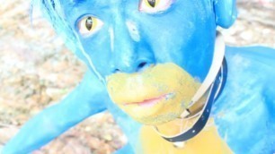 Pokemon Cute Boy / Body Paint / 19 Years old Extreme Fetish Cosplay #1