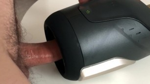 Fleshlight Launch milking me dry (with cumshot)