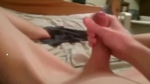 cute boy play with dick jerkoff and cum
