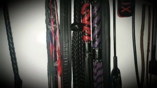 BDSM flogger whip..