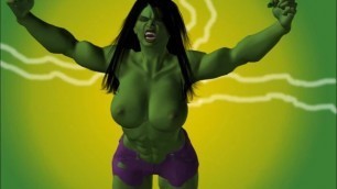 She-Hulk Transformation Animation