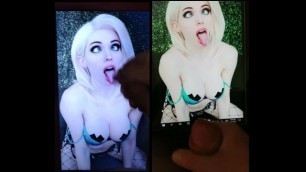 Amouranth - Double Cum Tribute by Love_Missile & Mr Vador