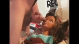 Barbie facial cumshot (hi res on request)