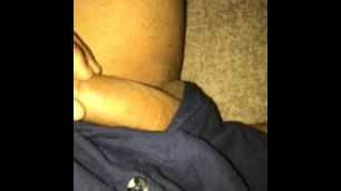 Horny young boy jerking