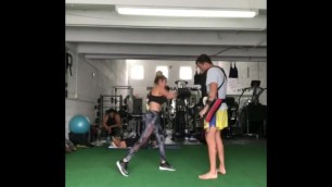 Valeria Orsini boxing