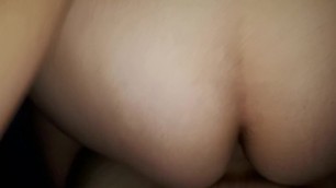 TEENAGER My Step-Sister Blowjob and I Fuck are Bug Ass