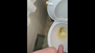 Early morning pee. I couldn't hold it any longer