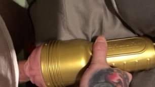 POV fleshlight fucking