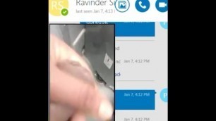 Ravinder Singh FUCKING JERKING VIDEO SCANDAL ON CAM
