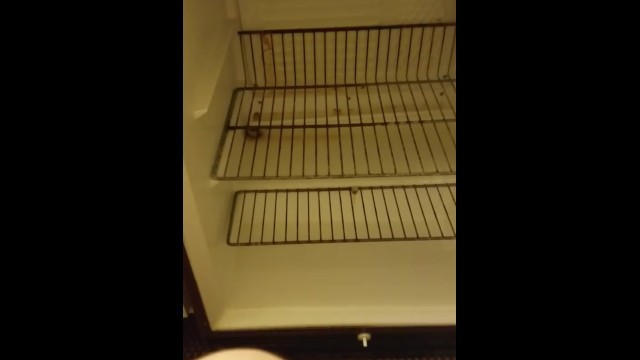 Pissing in the fridge