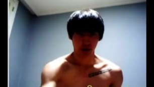 [leaked] young athletic Korean masterbates for a girl face cumshot