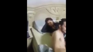 Husband Catches Wife in Bed With Naked Man