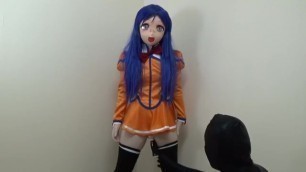 DLAMN 183 kigurumi orange suit