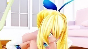 [MMD R-18] ミライアカリ いっしょにとれーにんぐ