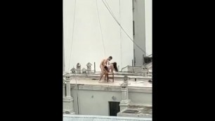 Sex on the roof top