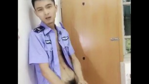 Anh Cảnh Sát Công An Trung Chat Sex Show Cu Trong Phòng Làm Việc.