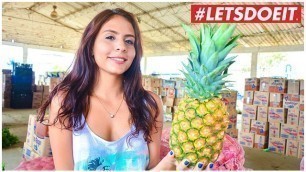 LETSDOEIT - Fresh Colombian Teen Makes Her Very First Porn Movie