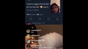 Instagram Thot Flashes Pussy On Live