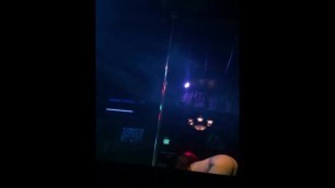 Hidden camera in strip club big tit Latina
