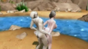 Sims do porn / pescando dos tetazas