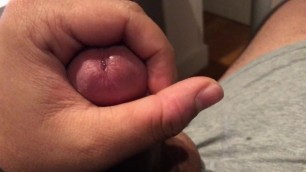 Silky white cumshot for all you cum fiends out there