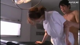 Japanese cute Girl Rina Ishihara Nurse Pounding Hard Fuck