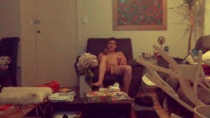 GOTCHA! Hidden cam catches housemate and his Monstercock!!