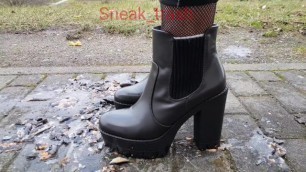 Shell crush in Catwalk Boots