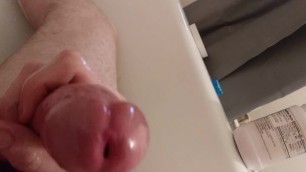 First Time Jerking w/ Cock Ring
