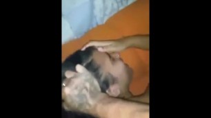 Teen latina girlfriend sucking and fucking amateur