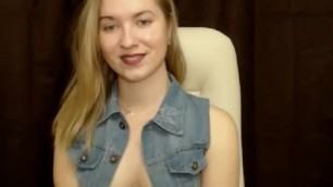 young & shy cute ukrainian girl masturbating beauty pussy for you
