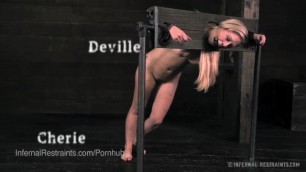 Cherie DeVille Teased and Tormented in Uncomfortable Bondage