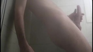 my big dick n nice ass show in the shower