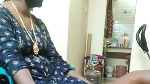 Indian aunty cheating husband brother